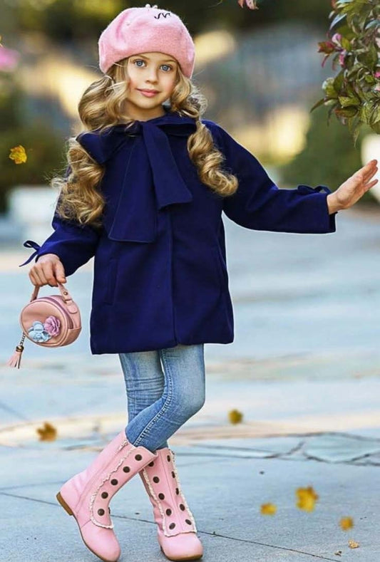 معطف بناتي شتوي أنيق بجودة عالية