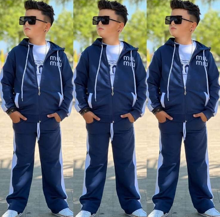 طقم رياضي أولاد قطعتين