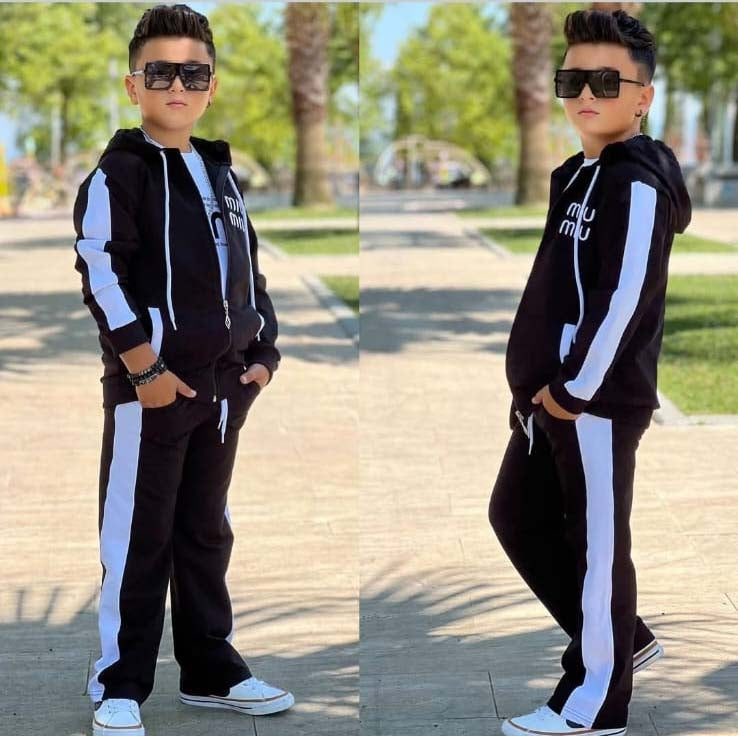 طقم رياضي أولاد قطعتين